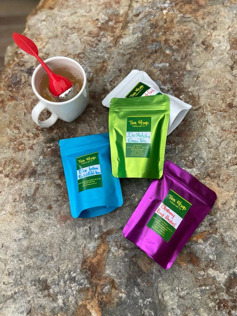 Bolsas para almacenar té en hebra