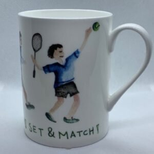 Mug Porcelana - Tennis