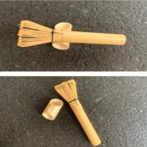 Batidor Bambu Con Base Pequeño