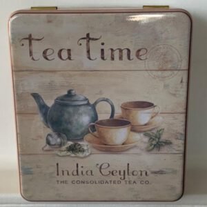 Caja Latón (4 Compartimientos) - Tea Time Selection