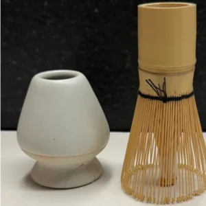 Base ceramica para el batidor de té matcha