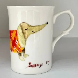 Mug porcelana inglesa perro